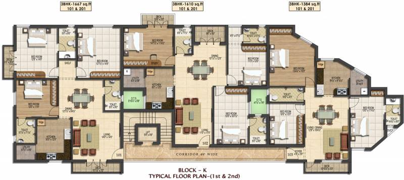  vrindavan-enclave Images for Cluster Plan of Amaar Vrindavan Enclave