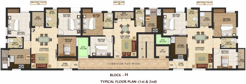  vrindavan-enclave Images for Cluster Plan of Amaar Vrindavan Enclave