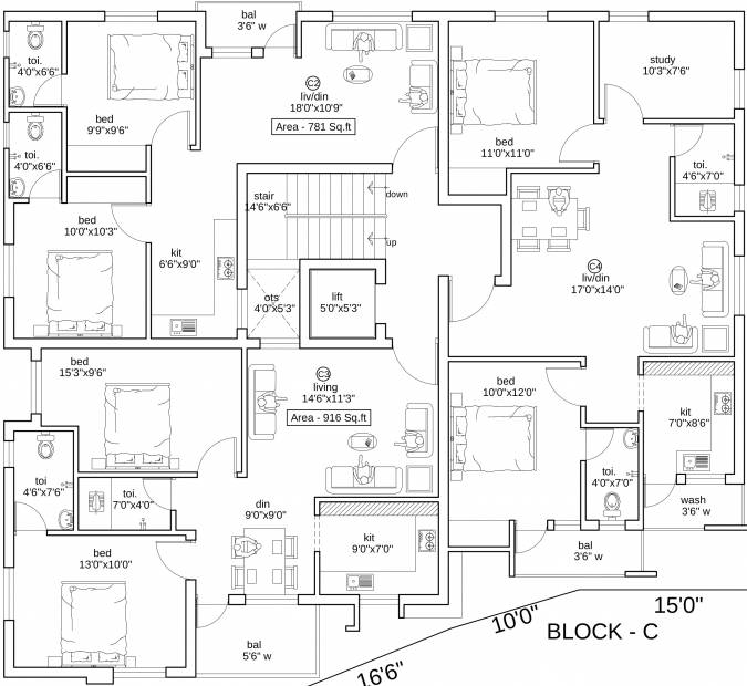 Images for Cluster Plan of AN Shanmuga Sundaram Street