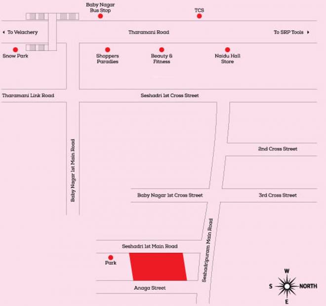 Images for Location Plan of Poomalai Housing Avashyaa