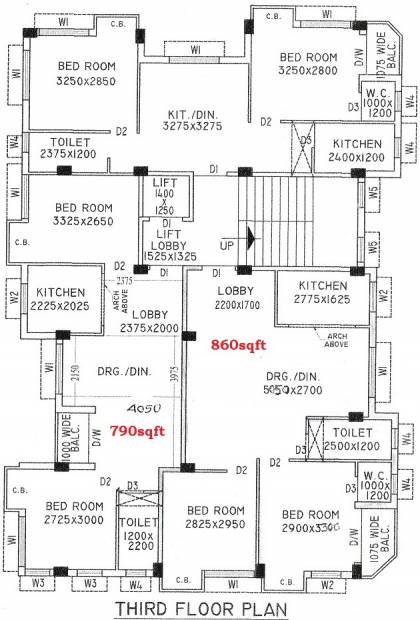 Images for Cluster Plan of Swastik Realty Kolkata Swarnodeep Apartment