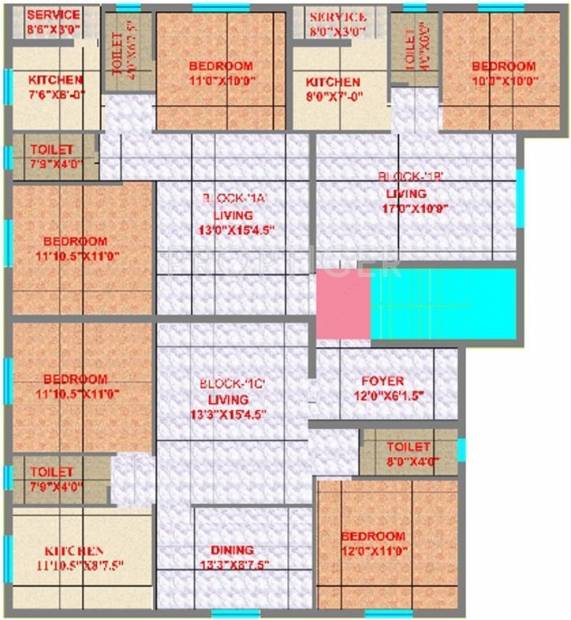 Images for Cluster Plan of CC SP Palace