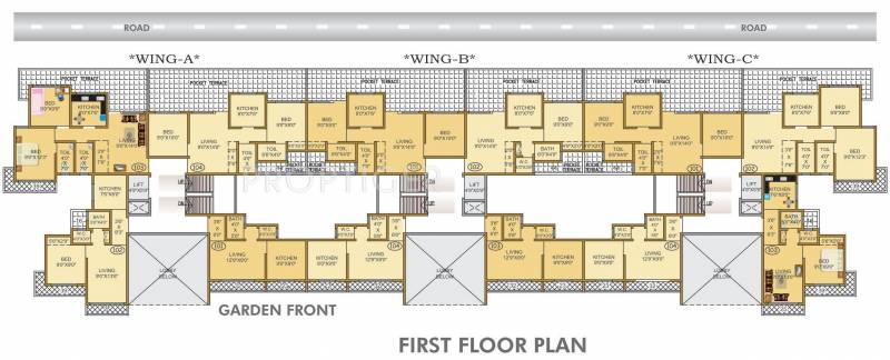 Images for Cluster Plan of Parshva Konark Residency