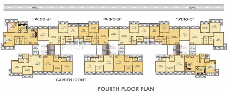 Images for Cluster Plan of Parshva Konark Residency