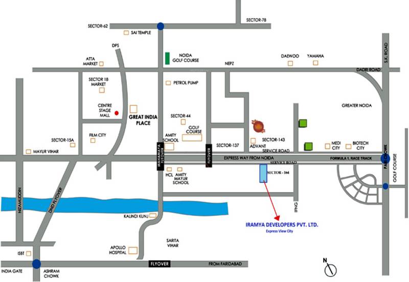Images for Location Plan of Iramya Express View City