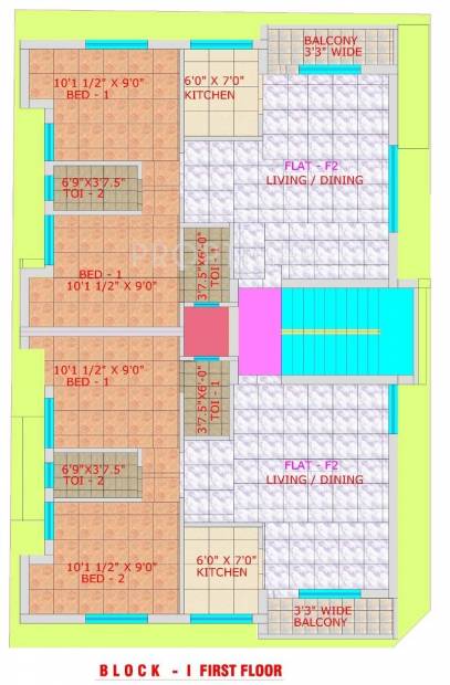 Images for Cluster Plan of CC Senthilnathan Arcade