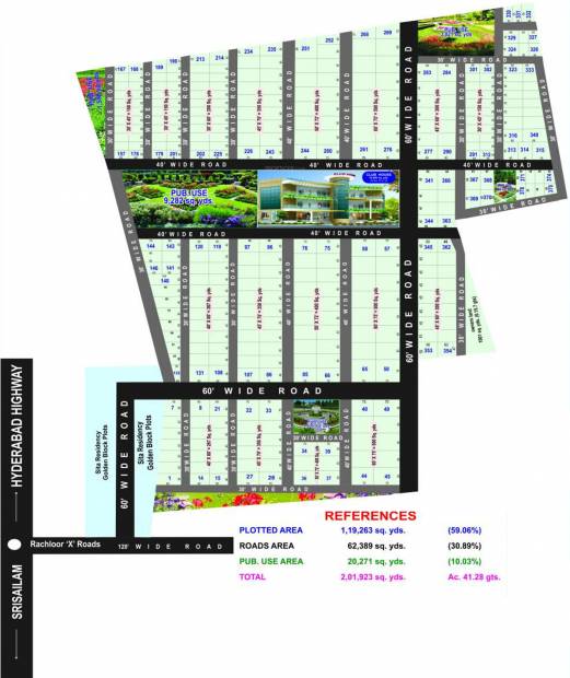  sita-residency Images for Layout Plan of AVC Sita Residency