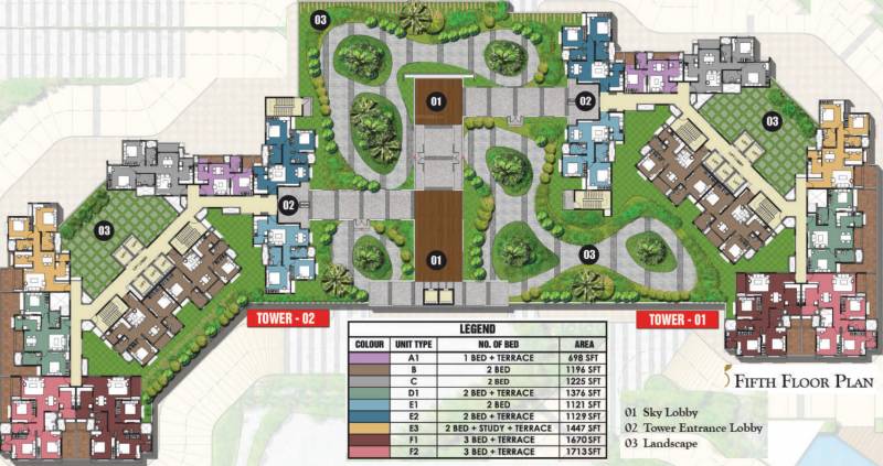 Images for Cluster Plan of Prestige Valley Crest