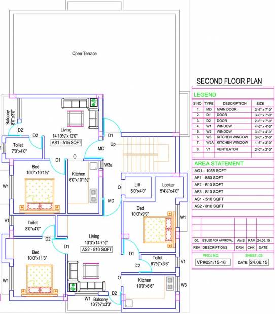 Images for Cluster Plan of VijaySaras Vijay Manor Ramasamy Street