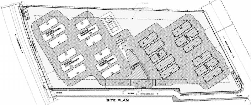  one-galaxia Images for Site Plan of Ramky One Galaxia