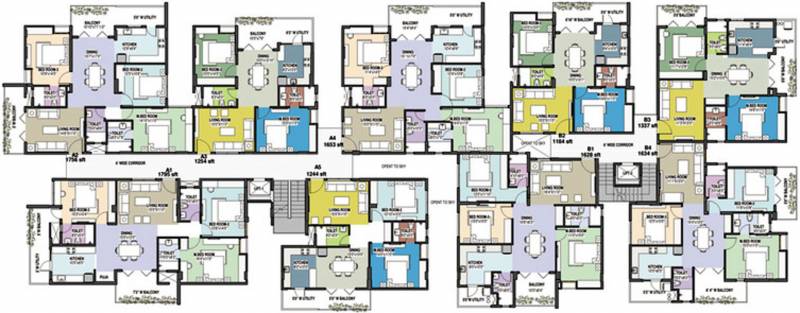 Images for Cluster Plan of Indes Projects Mayflower Apartments