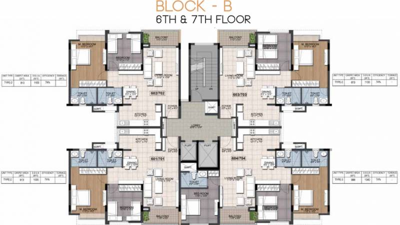 Images for Cluster Plan of Ajmera Annex