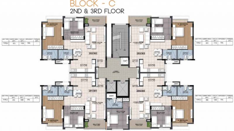 Images for Cluster Plan of Ajmera Annex