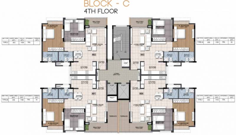 Images for Cluster Plan of Ajmera Annex