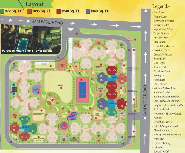 Images for Layout Plan of Aadhaar Jan Ghar Awas Yojna