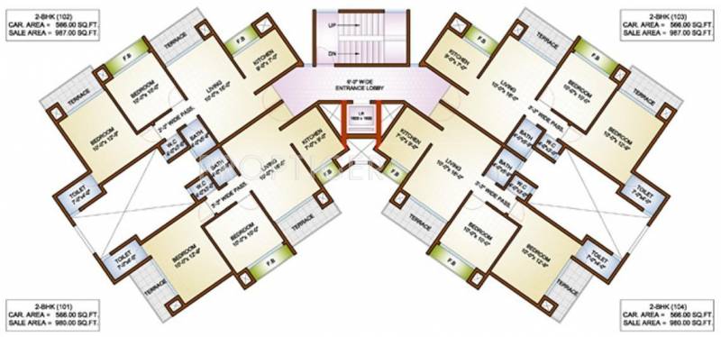 Images for Cluster Plan of Shree Sawan Gardenia