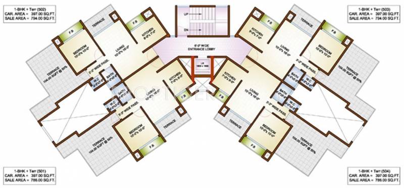 Images for Cluster Plan of Shree Sawan Gardenia