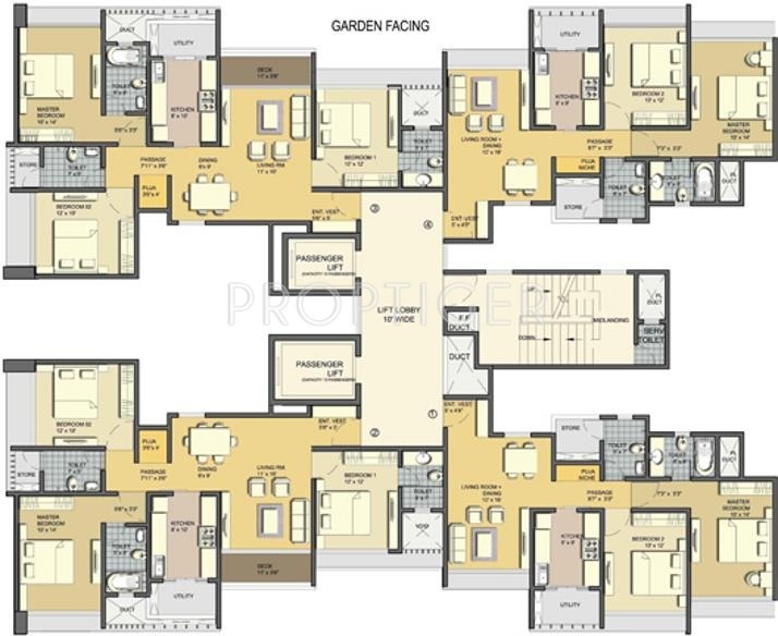 Images for Cluster Plan of Lodha Aqua