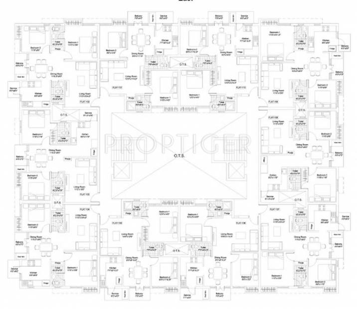 Images for Cluster Plan of JD Imperial Homes