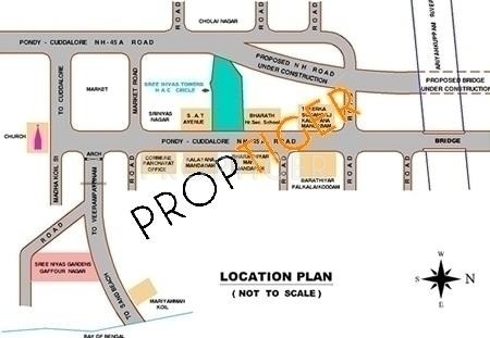 Images for Location Plan of Sree Nivas Towers