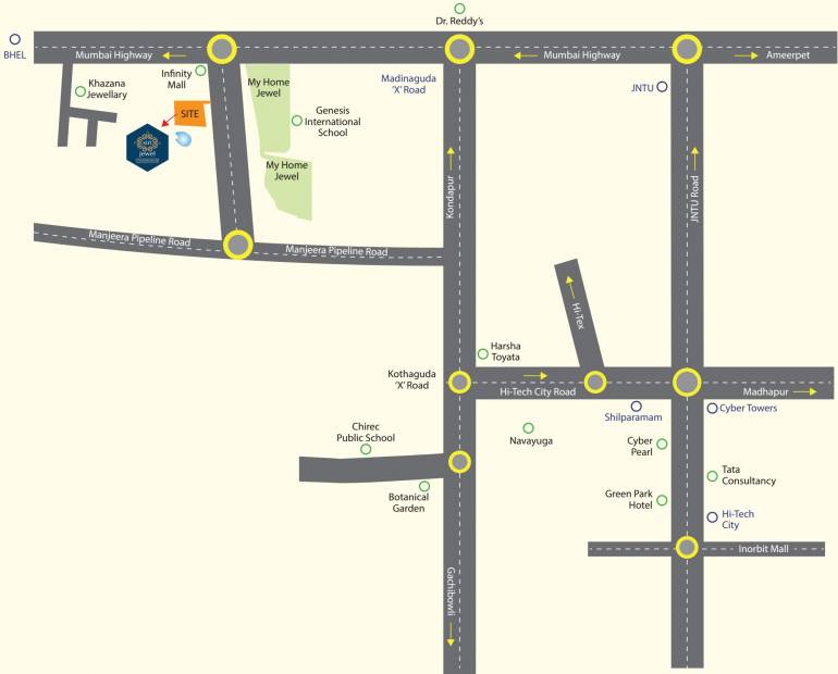Images for Location Plan of Anuradha Siri Jewel