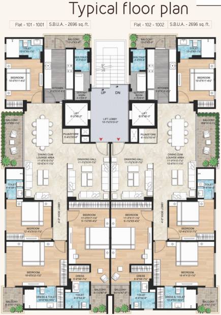  aralyas Images for Cluster Plan of Ridhiraj Aralyas