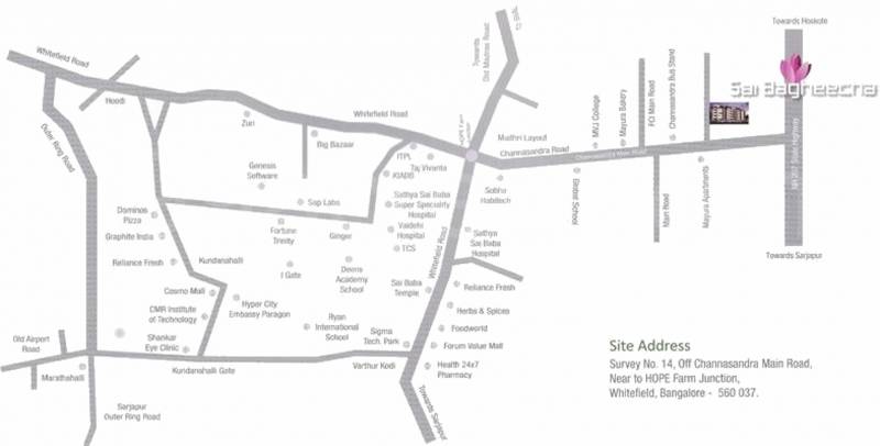Images for Location Plan of Sri Dwaraka Bageecha