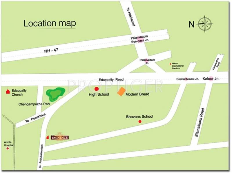  eminence Images for Location Plan of Skyline Eminence