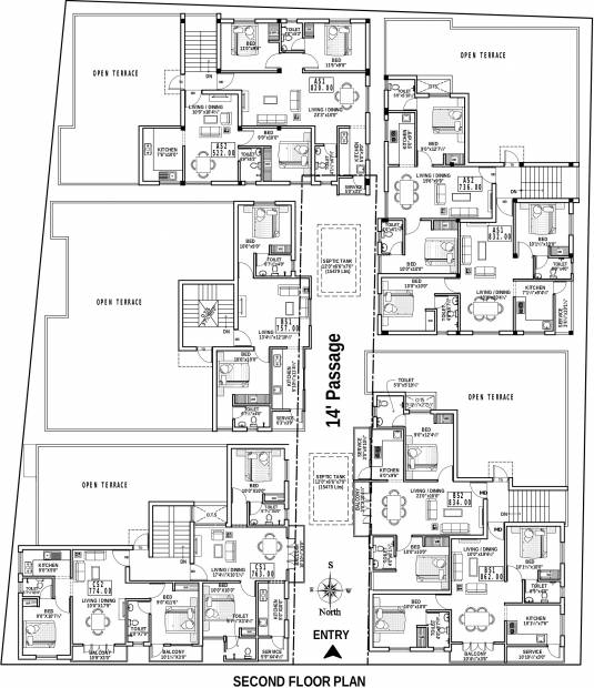 Images for Cluster Plan of HPK Star Property Developer Promenade
