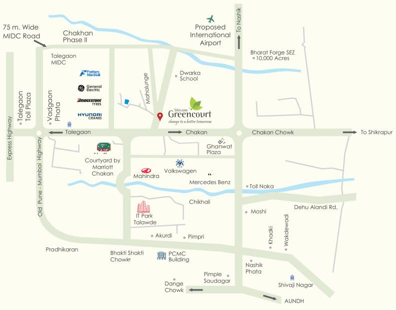 greencourt Images for Location Plan of Shivam Greencourt