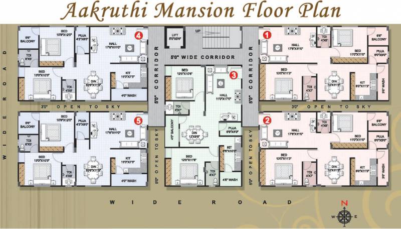 Images for Cluster Plan of Umas Developers Aakruthi Mansion