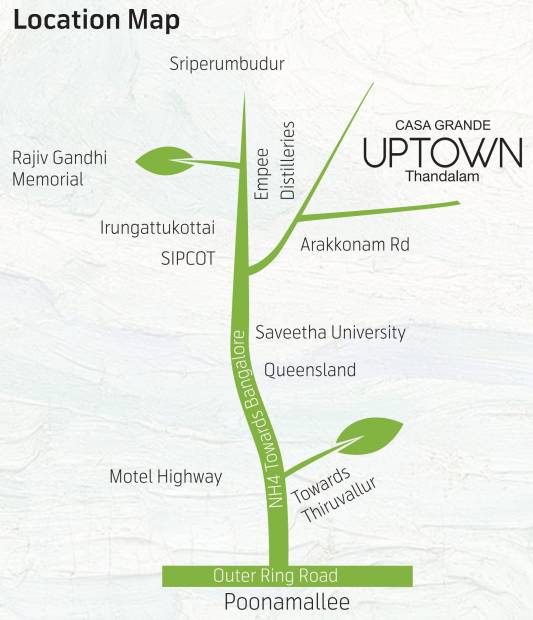 Images for Location Plan of Casagrand Uptown