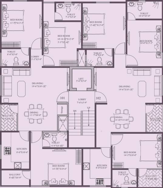 Images for Cluster Plan of Unique JS Divine