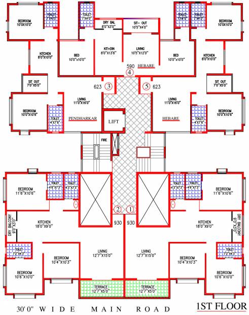  niranka-coop-hsg-soc- Images for Cluster Plan of Vyas Niranka Coop HSG SOC