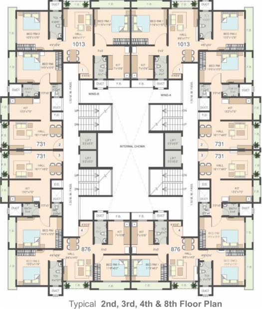 Images for Cluster Plan of C Square Park