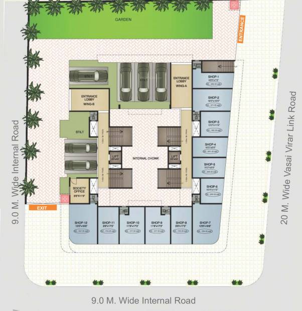 Images for Layout Plan of C Square Park