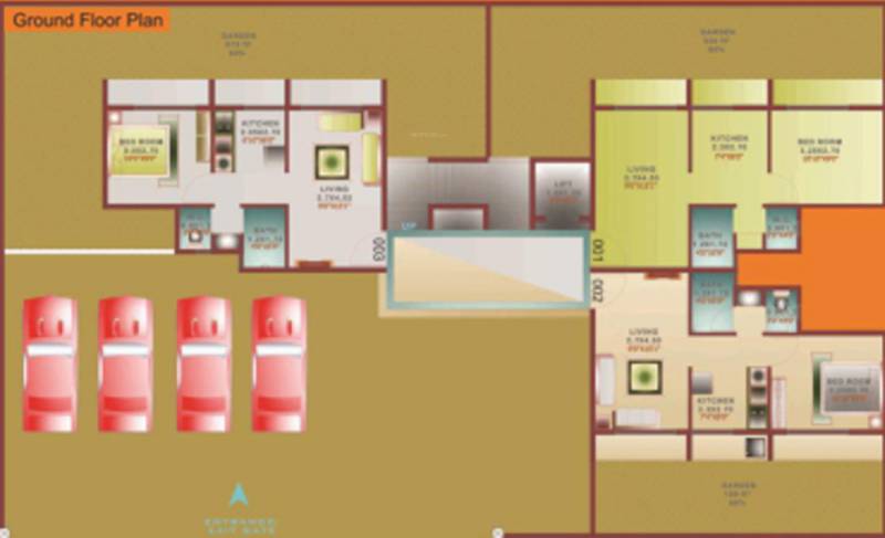Images for Cluster Plan of Kricon Shivam Bright