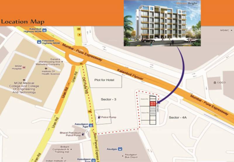 Images for Location Plan of Kricon Shivam Bright