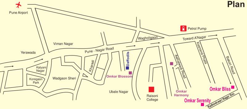 Images for Location Plan of Omkar Serenity