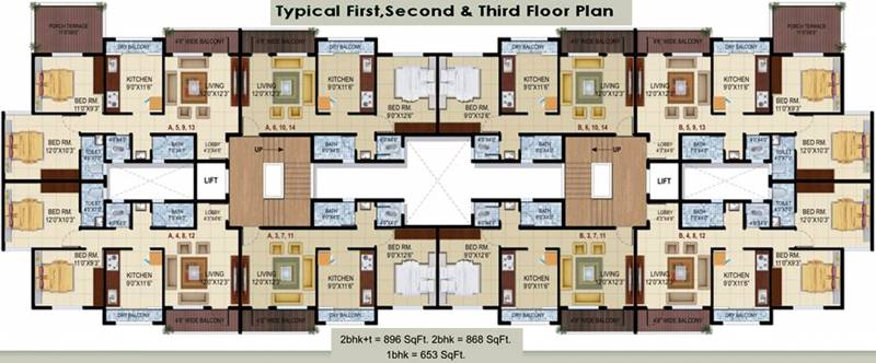 Images for Cluster Plan of Jay Vijay Royal
