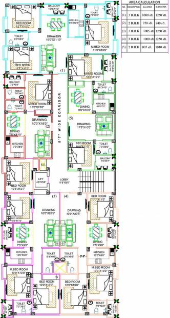 Images for Cluster Plan of Surya Nestbuild Limited