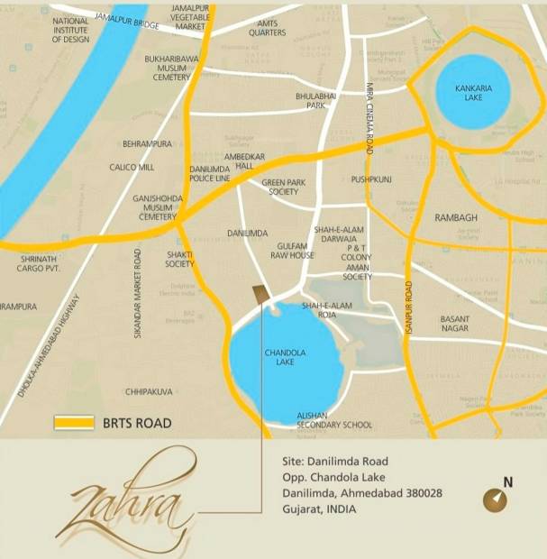  zahra-residency Images for Location Plan of Excel Zahra Residency