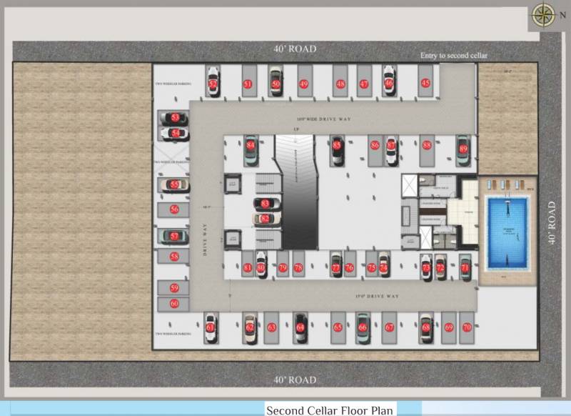 Images for Cluster Plan of Gauthami Sai Subashini Towers