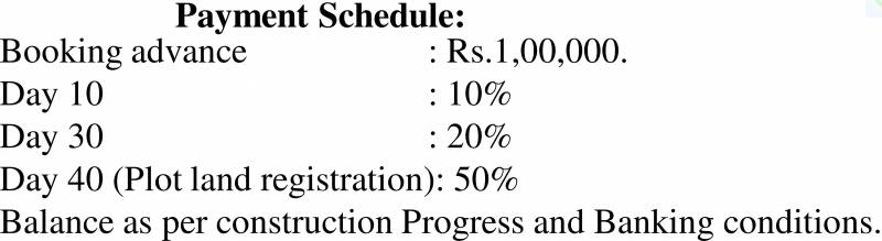 Images for Payment Plan of Indira Orchard Town