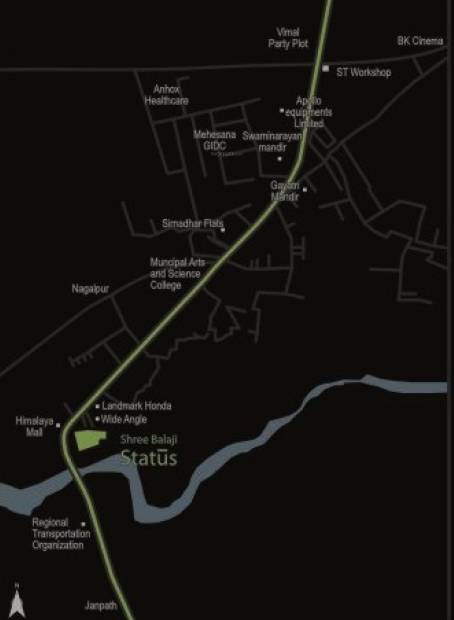 Images for Location Plan of Shree Balaji Construction Status