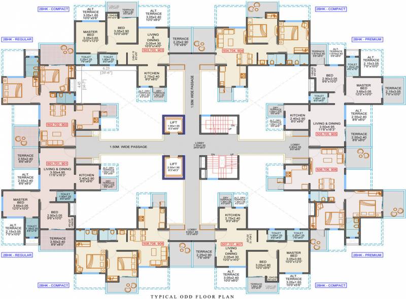 Images for Cluster Plan of Balaji Oriana Crest