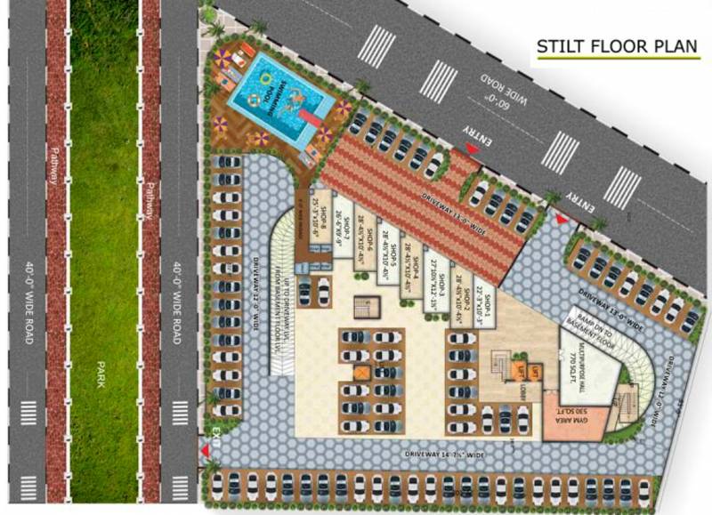  gokul-vatika Images for Cluster Plan of Apeksha Gokul Vatika