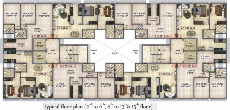  winspace-amelio Images for Cluster Plan of Moongipa Winspace Amelio