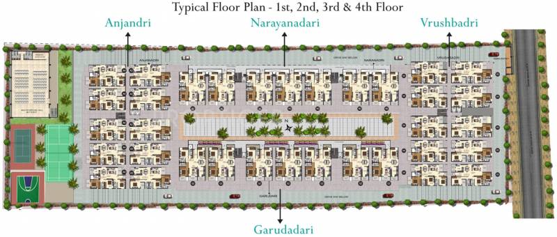  thirumala-green-fields Venkatadri Cluster Plan