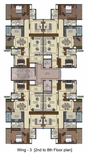 Images for Cluster Plan of DSR Eden Greens